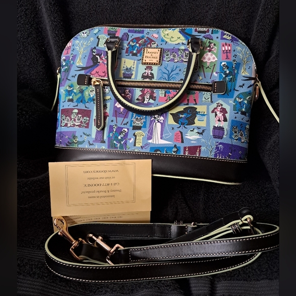 Dooney & Bourke Haunted Mansion satchel - Picture 7 of 9
